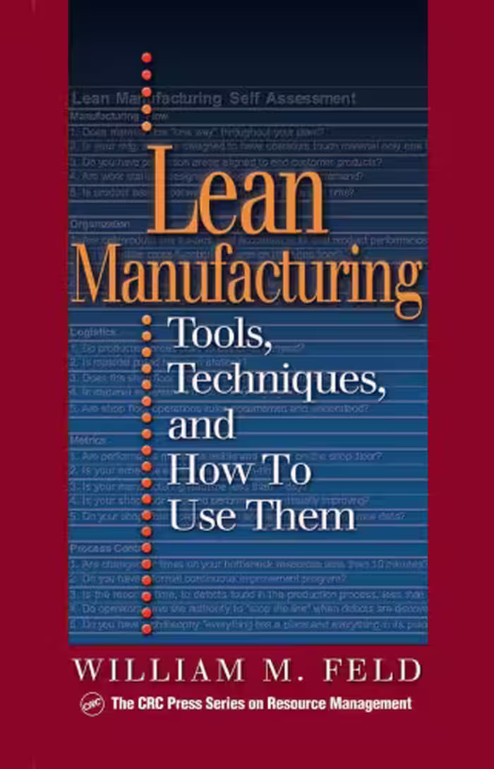 خرید و دانلود نسخه کامل کتاب Lean Manufacturing: Tools, Techniques, and How to Use Them (APICS Series on Resource Management)
