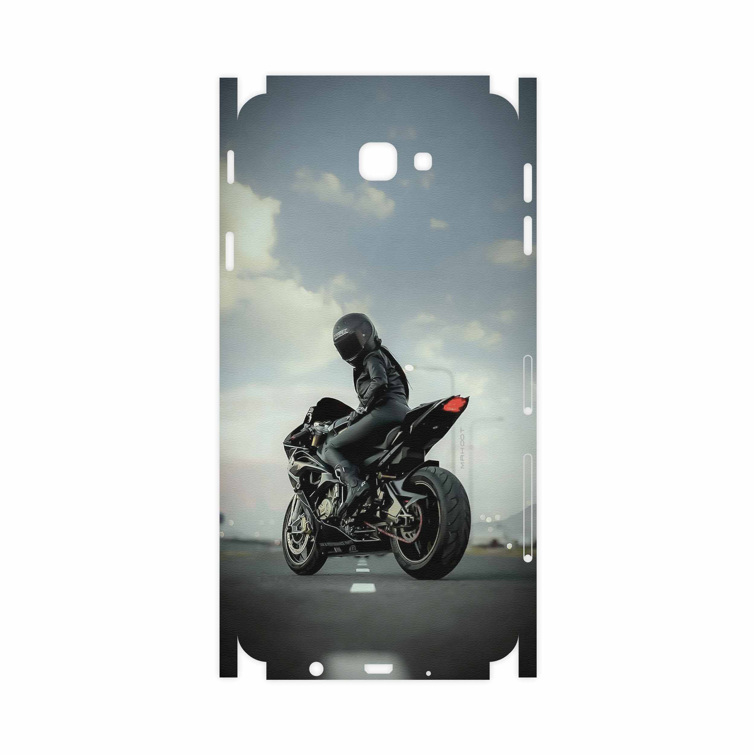 برچسب پوششی ماهوت مدل Motorcycling-FullSkin مناسب برای گوشی موبایل سامسونگ Galaxy J7 Prime