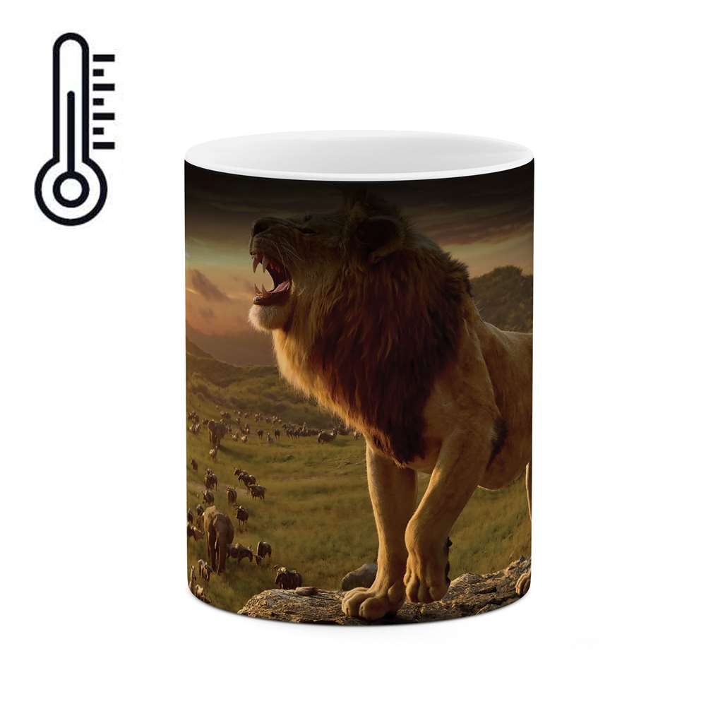 ماگ حرارتی طرح lion king مدل mgp00143
