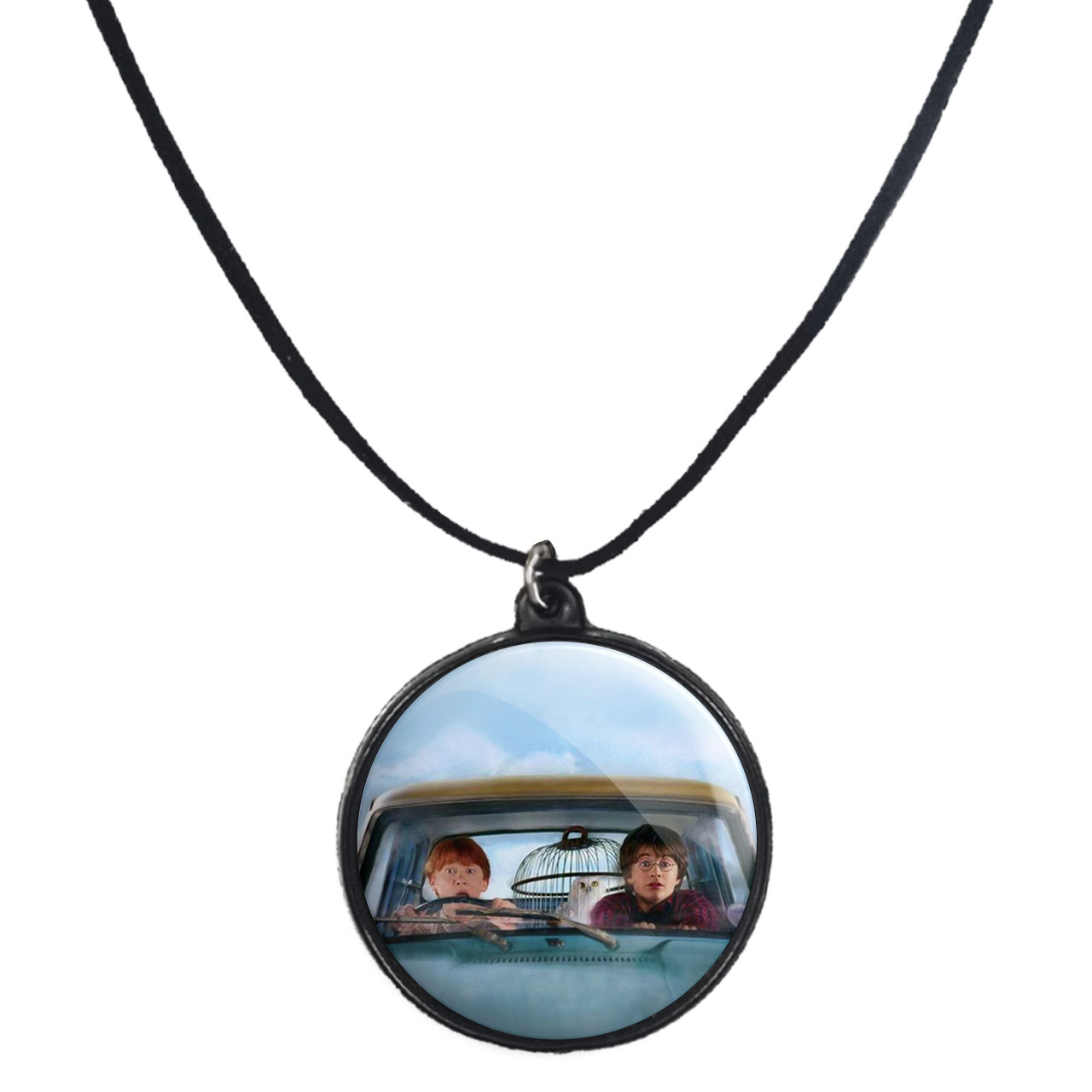 گردنبند پرمانه طرح Harry Potter کد pmb.24004مدل دو طرفه