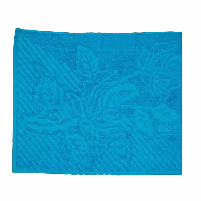 حوله دستی طرح نیلوفر سایز 70 × 40 سانتی متر