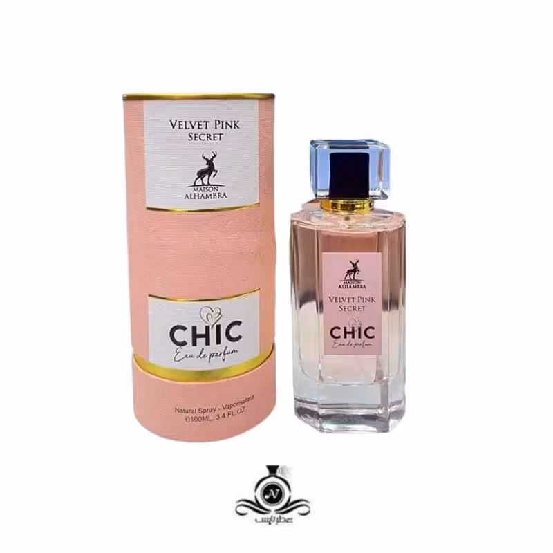 ادکلن زنانه ولوت پینک سکرت چیک الحمبرا  Velvet Pink Secret Chic Alhambra