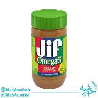 کره بادام زمینی جیف امگا 3 JIF GREEN