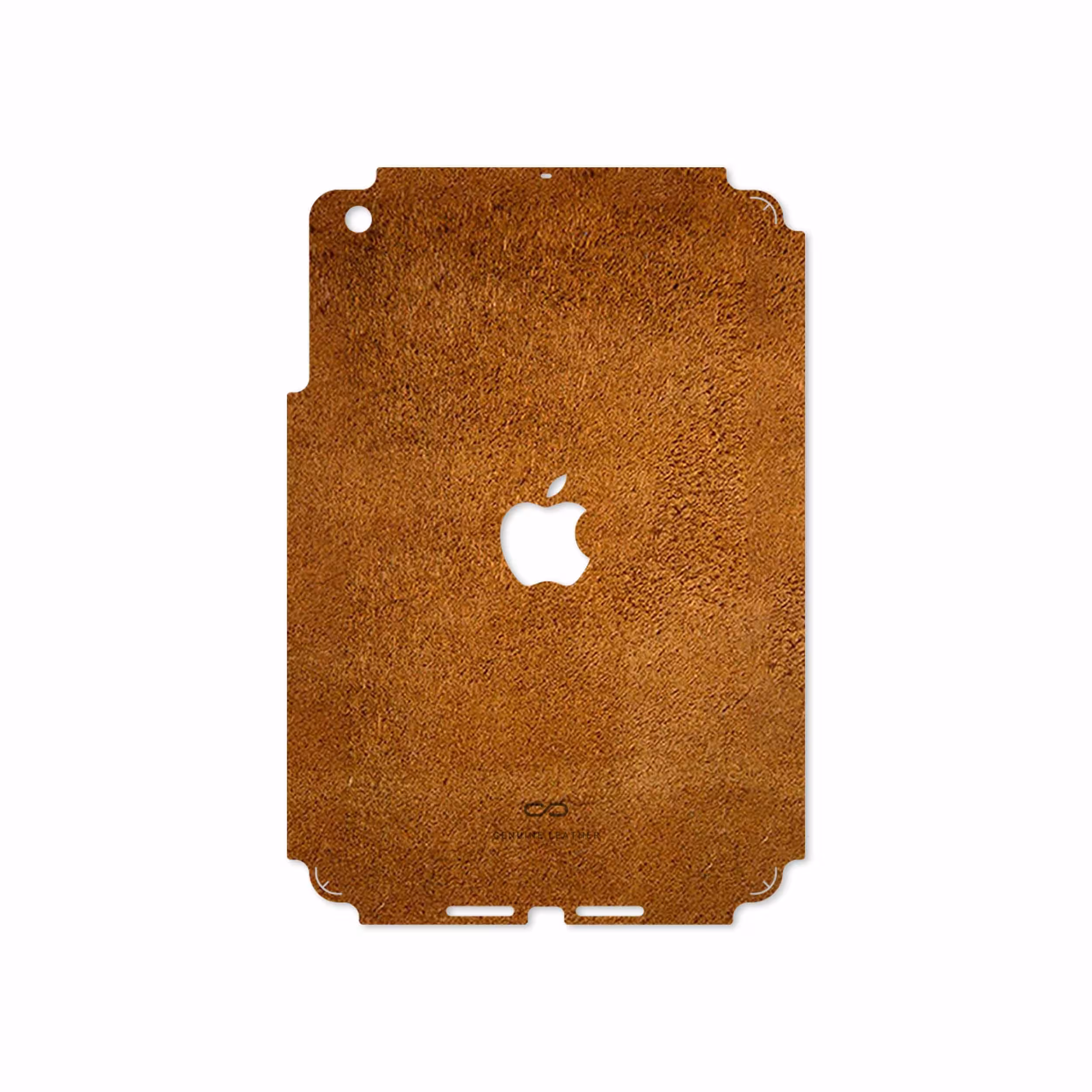 برچسب پوششی ماهوت مدل Brown-Chamois-Leather مناسب برای تبلت اپل iPad mini 2012 A1455