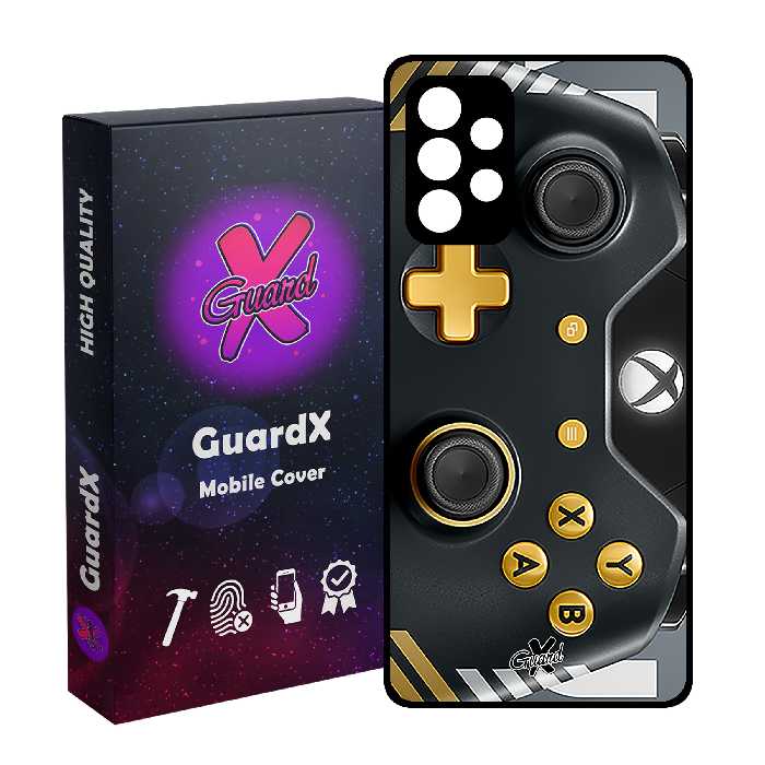 کاور گارد ایکس طرح XBox Conroller مدل Glass10090 مناسب برای گوشی موبایل سامسونگ Galaxy A32 4G