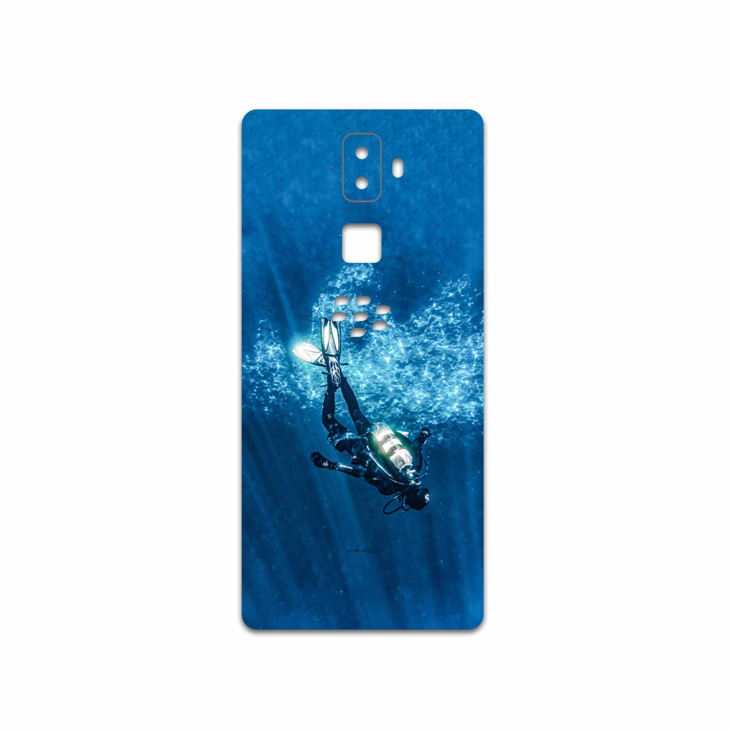 برچسب پوششی ماهوت مدل Scuba-Diving مناسب برای گوشی موبایل بلک بری Evolve