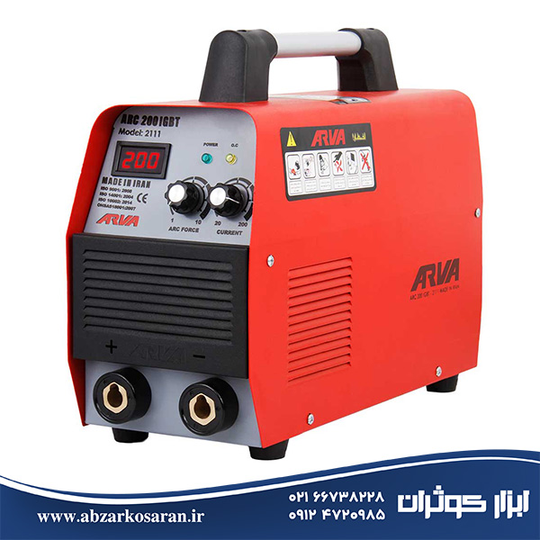 اینورتر جوشکاری 200 آمپر آروا Arva مدل 2111