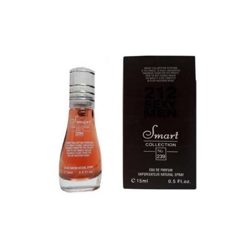 عطر مردانه اسمارت کالکشن 239 با رایحه سی اچ 212 (Smart Collection 212 s..y) 15 میل