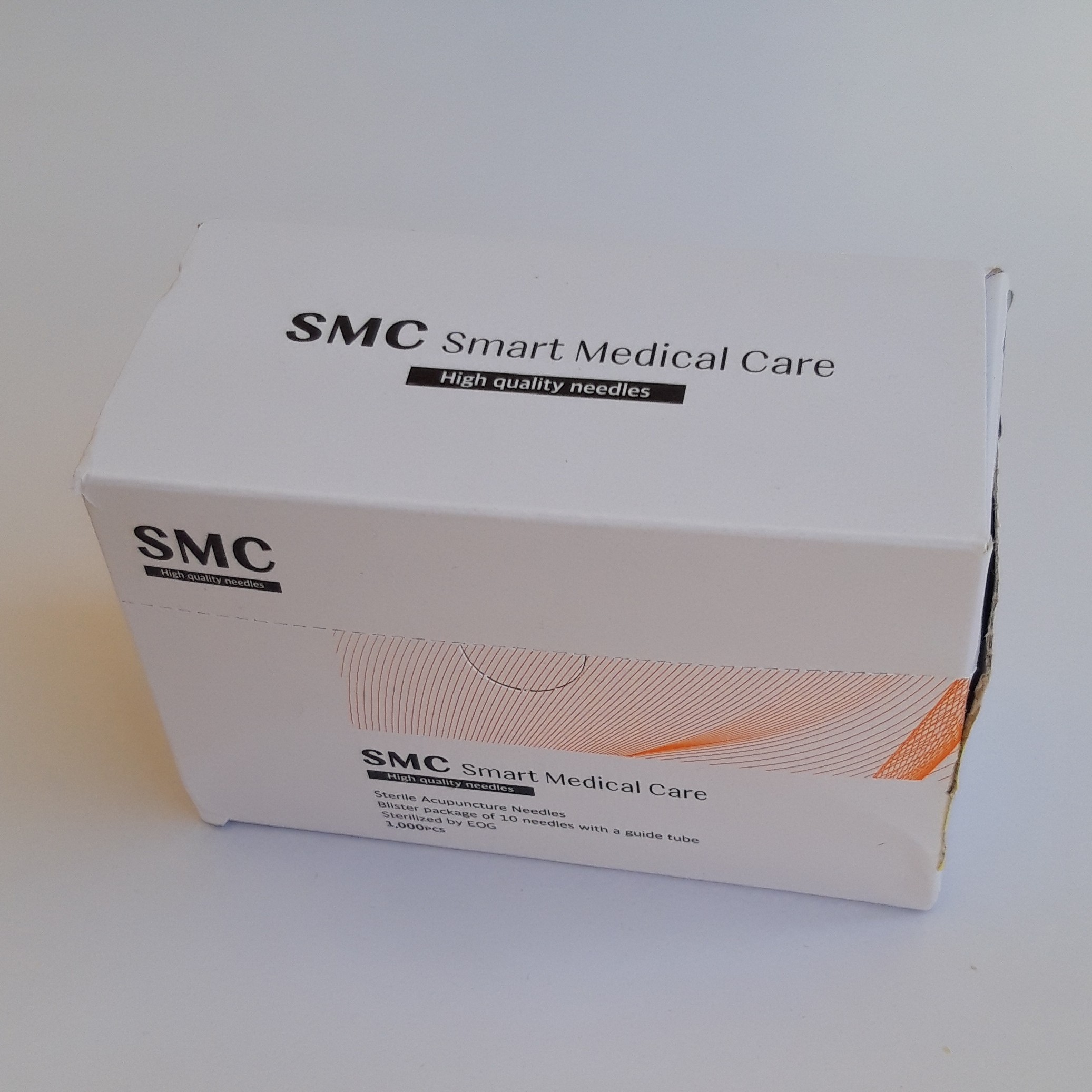 سوزن اندازه 25 در 0.25 میلی متر طب سوزنی بسته 1000 عددی SMC کره اصل موسسه پژوهشی طبی بازرگانی سیمرغ