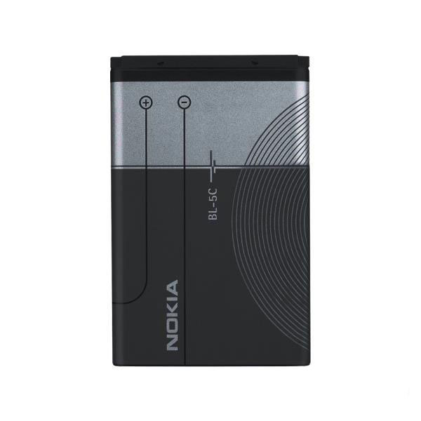 باتری موبایل مدل bl-5c ظرفیت 1050 میلی آمپر ساعت مناسب برای گوشی نوکیا 1280