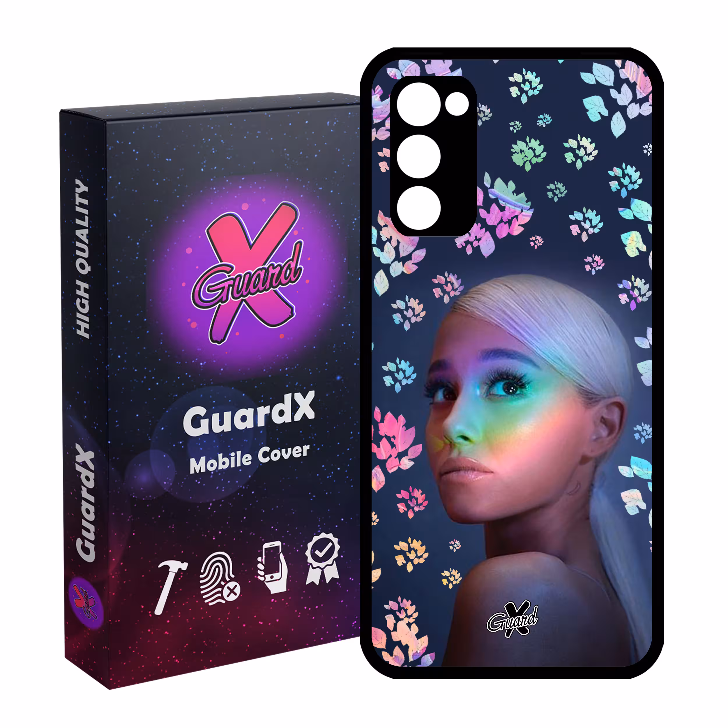 کاور گارد ایکس طرح Ariana مدل Glass10143 مناسب برای گوشی موبایل سامسونگ Galaxy S20 FE