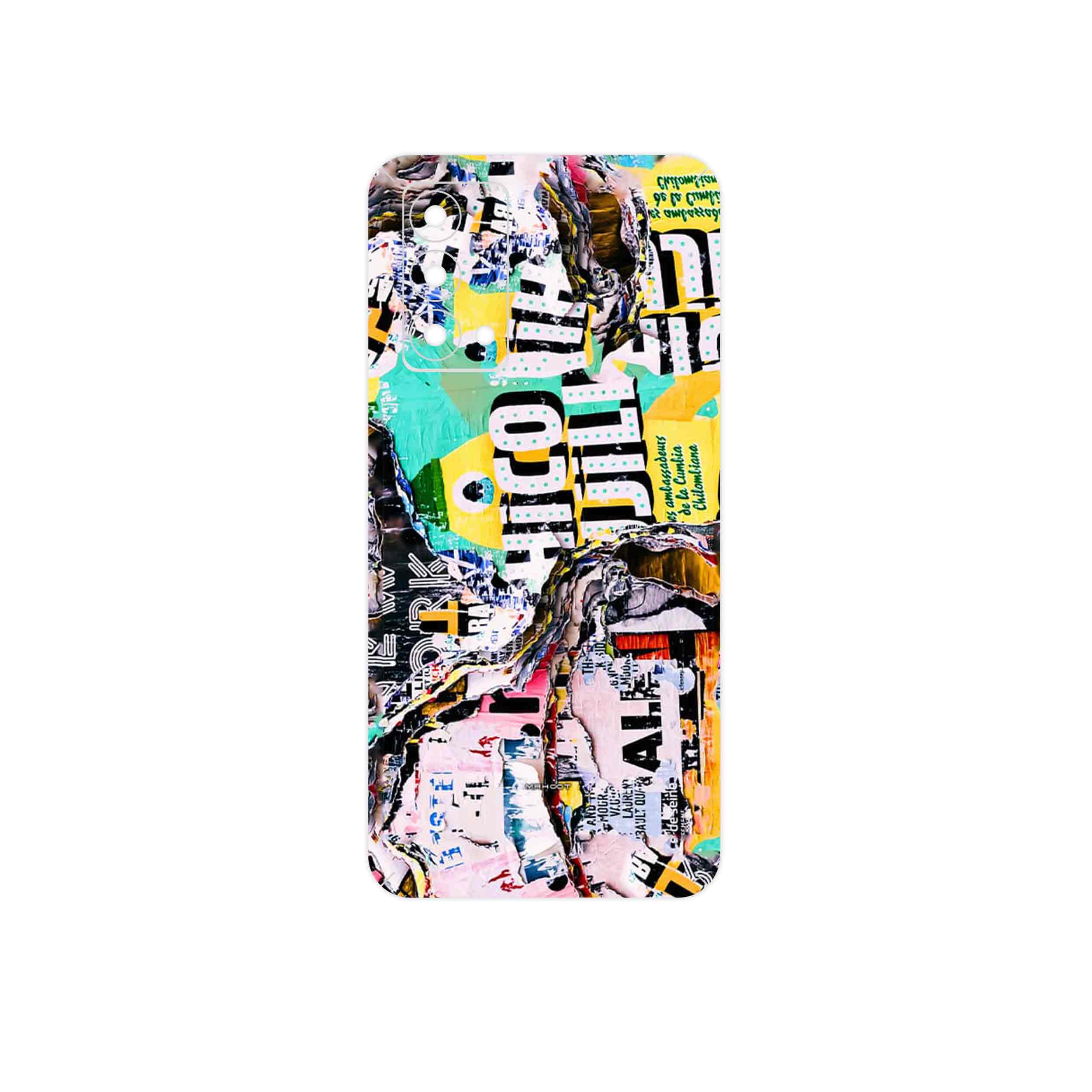 برچسب پوششی ماهوت مدل Collage of Teared Paper مناسب برای گوشی موبایل ریلمی GT Master