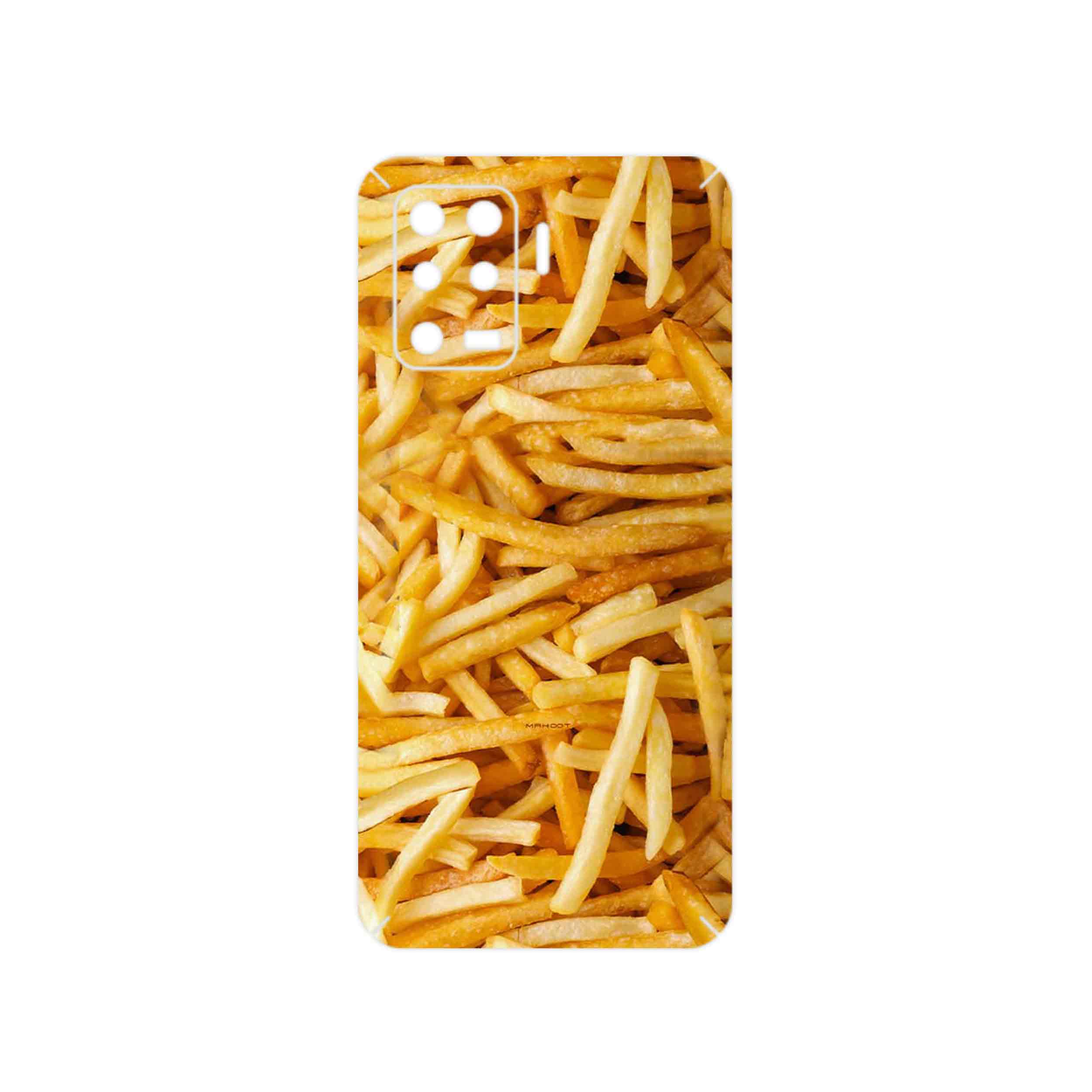 برچسب پوششی ماهوت مدل French fries مناسب برای گوشی موبایل اپو A94 4G