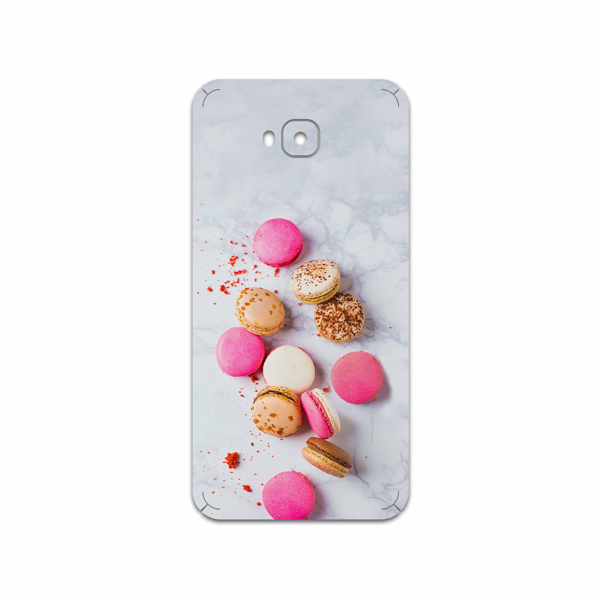 برچسب پوششی ماهوت مدل Macaron cookie مناسب برای گوشی موبایل ایسوس Zenfone 4 Selfie