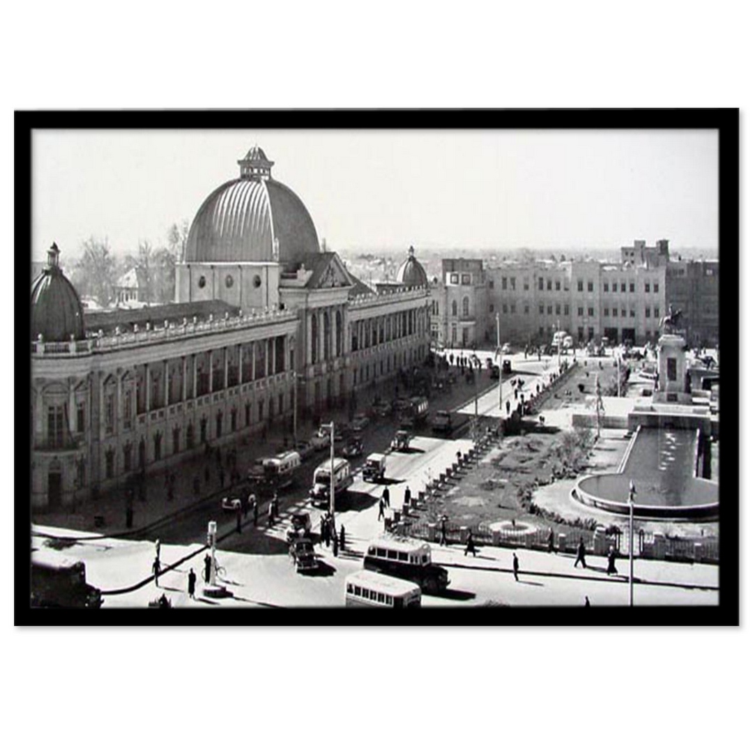 تابلو بکلیت طرح تهران قدیم میدان توپخانه مدل B-14447