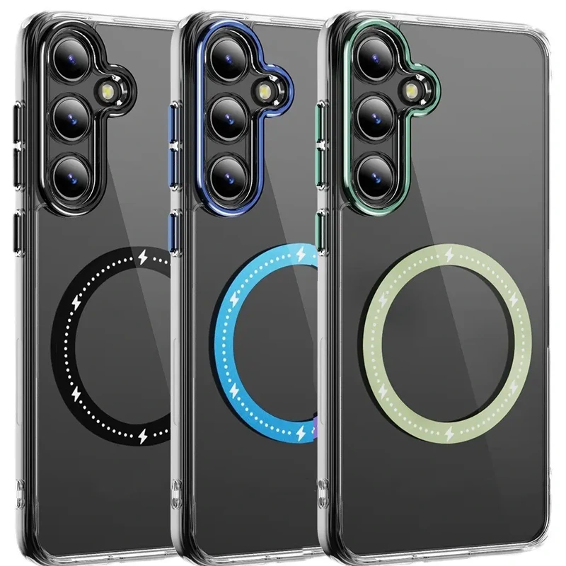 قاب شفاف متال مناسب برای گوشی Samsung Galaxy S23 FE