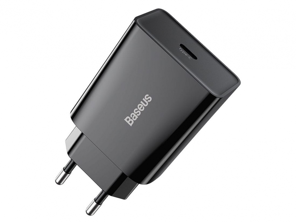 شارژر دیواری سریع مینی بیسوس Baseus Speed Mini Quick Charger USB-C 20W PD CCFS-SN01
