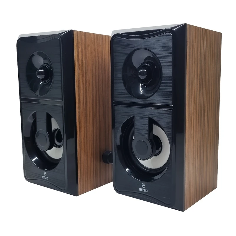 اسپیکر دو تیکه سیمی و بلوتوثی دسکتاپ انزو مدل ENZO SL-150BT