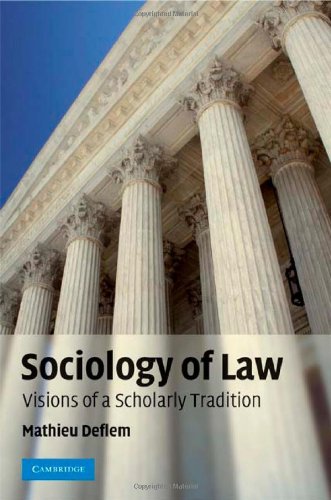 خرید و دانلود نسخه کامل کتاب Sociology of Law: Visions of a Scholarly Tradition - PDF