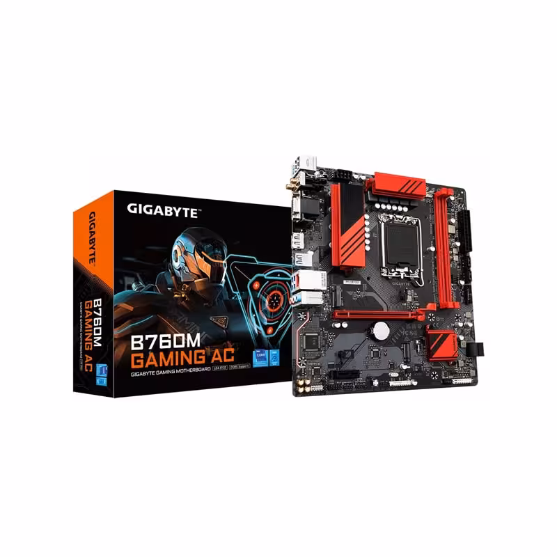 مادربرد گیگابایت مدل B760M GAMING AC DDR5