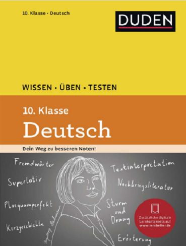 Wissen – Uben – Testen : Deutsch 10 Klasse (رنگی)