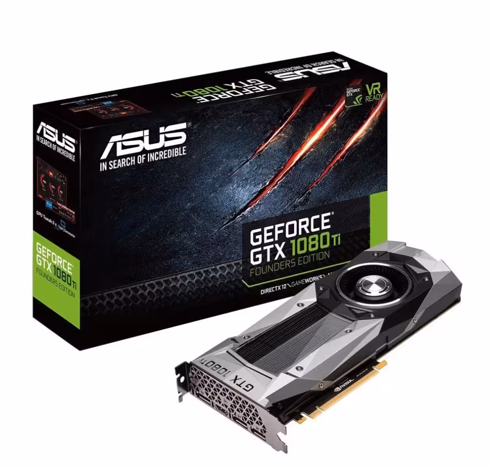 کارت گرافیک ایسوس GTX1080TI-FE