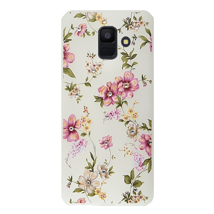 کاور مدل  Flower-03 مناسب برای گوشی موبایل سامسونگ Galaxy A6 / A6 2018
