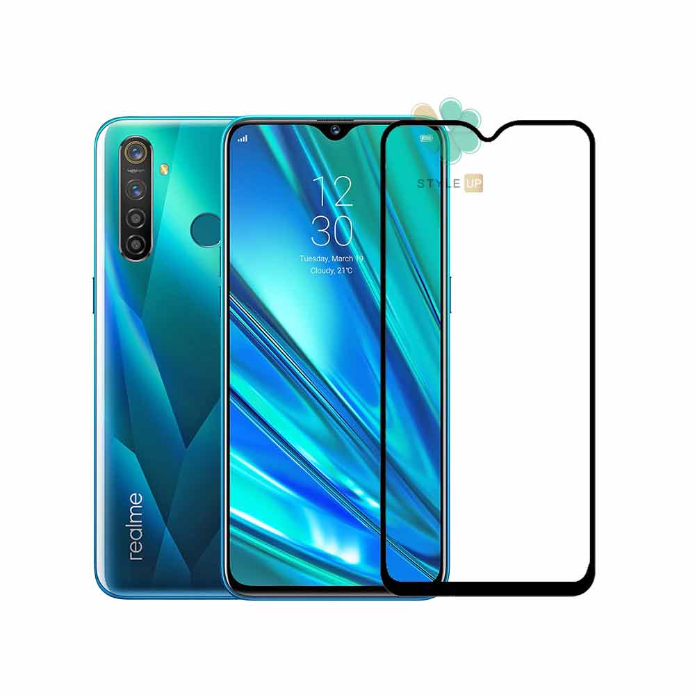 گلس گوشی ریلمی Realme 5 Pro مدل تمام صفحه