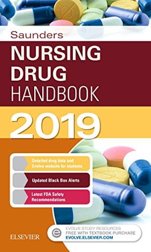  دانلود کتاب Saunders Nursing Drug Handbook 2019, 2018 - دانلود کتاب های دانشگاهی