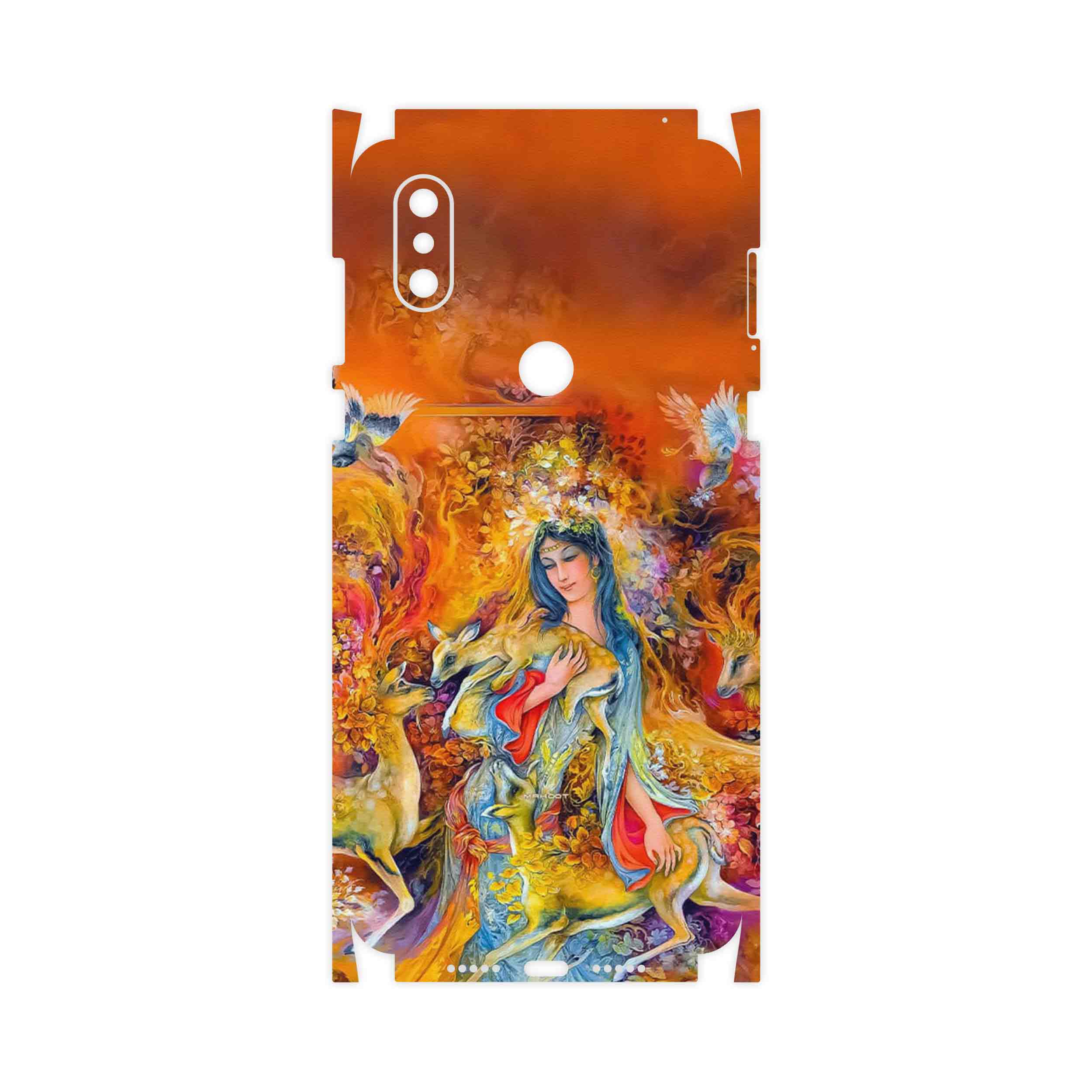 برچسب پوششی ماهوت مدل Persian miniature 2-FullSkin مناسب برای گوشی موبایل شیائومی Mi Mix 3