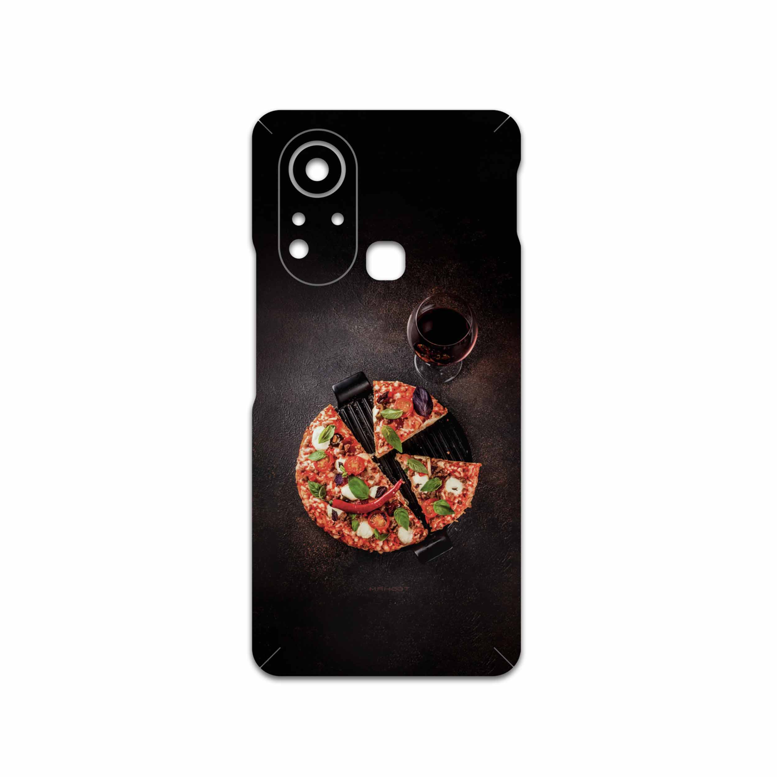 برچسب پوششی ماهوت مدل Pizza مناسب برای گوشی موبایل اینفینیکس Hot 11s