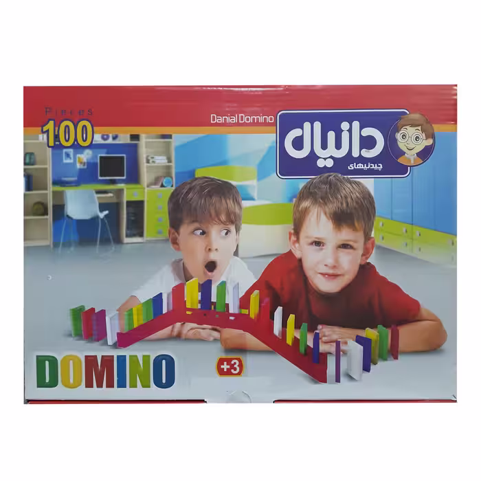 بازی فکری چیدنیهای دانیال طرح دومینو کد D100-T