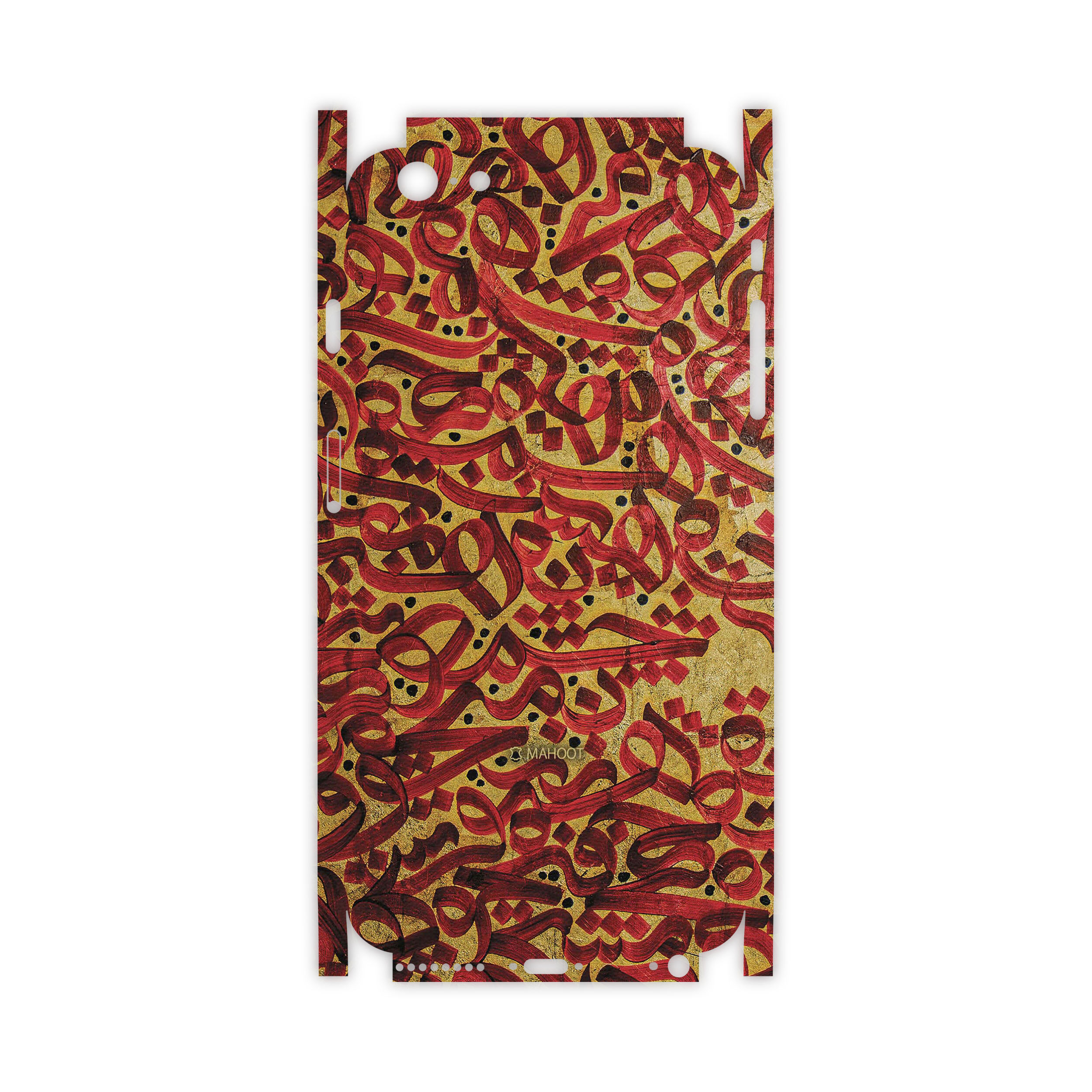برچسب پوششی ماهوت مدل Nastaliq-6-FullSkin مناسب برای گوشی موبایل اپل iPhone 6S Plus