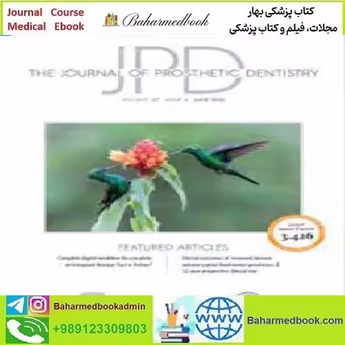 The Journal of Prosthetic Dentistry Volume 127 Issue 1 to 6 2022
