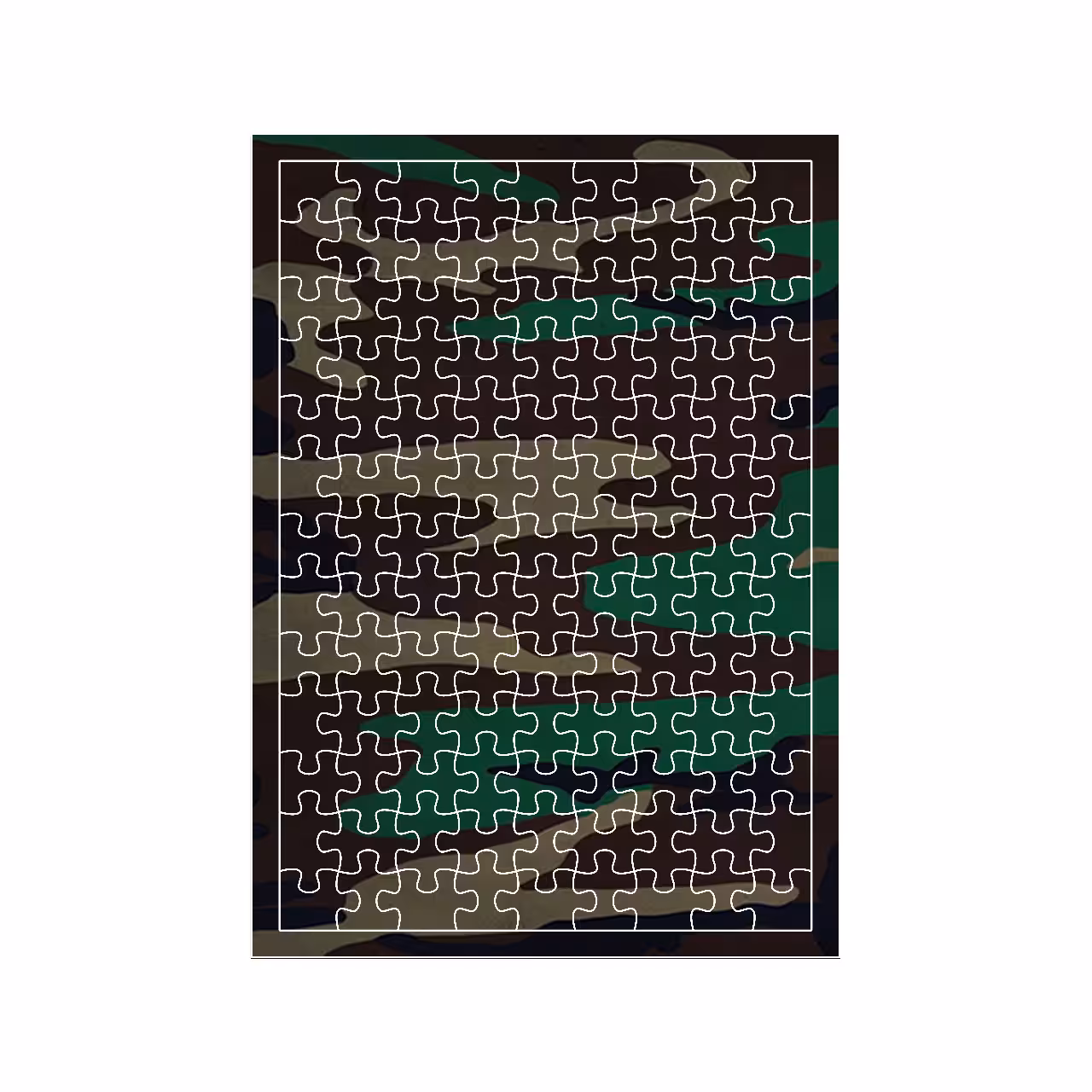 پازل 117 تکه مدل ارتشی کد 169