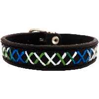  دستبند چرم وارک مدل آلما کد rb443