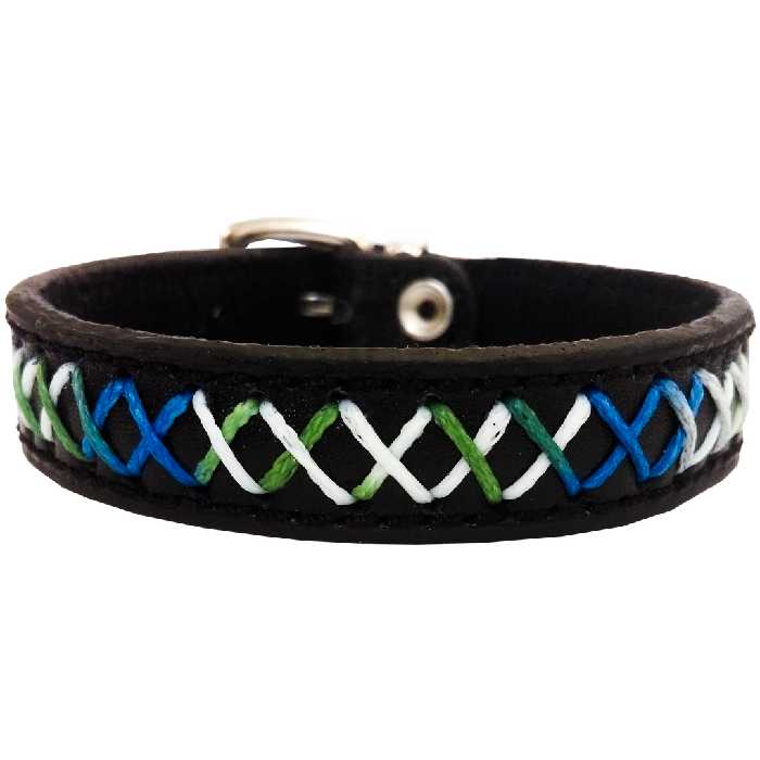  دستبند چرم وارک مدل آلما کد rb443