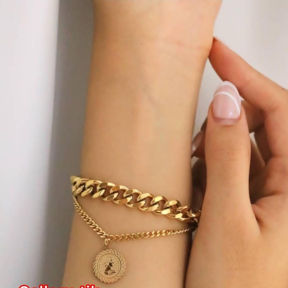 دستبند دو ردیفه جمیلا