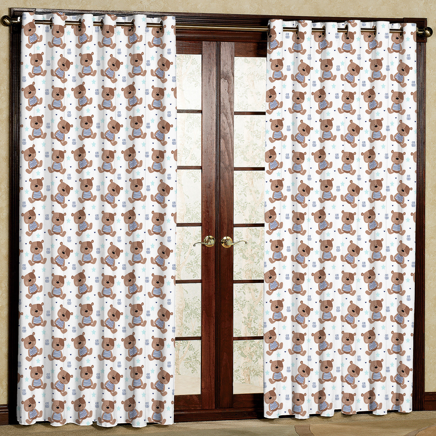 پرده مدل سگ هازان پانچی کد 4894 سایز 140x200 سانتی متر