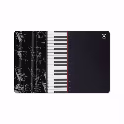 برچسب پوششی ماهوت مدل Piano-Instrument مناسب برای تبلت سامسونگ Galaxy Tab S5e 10.5 2019 T725