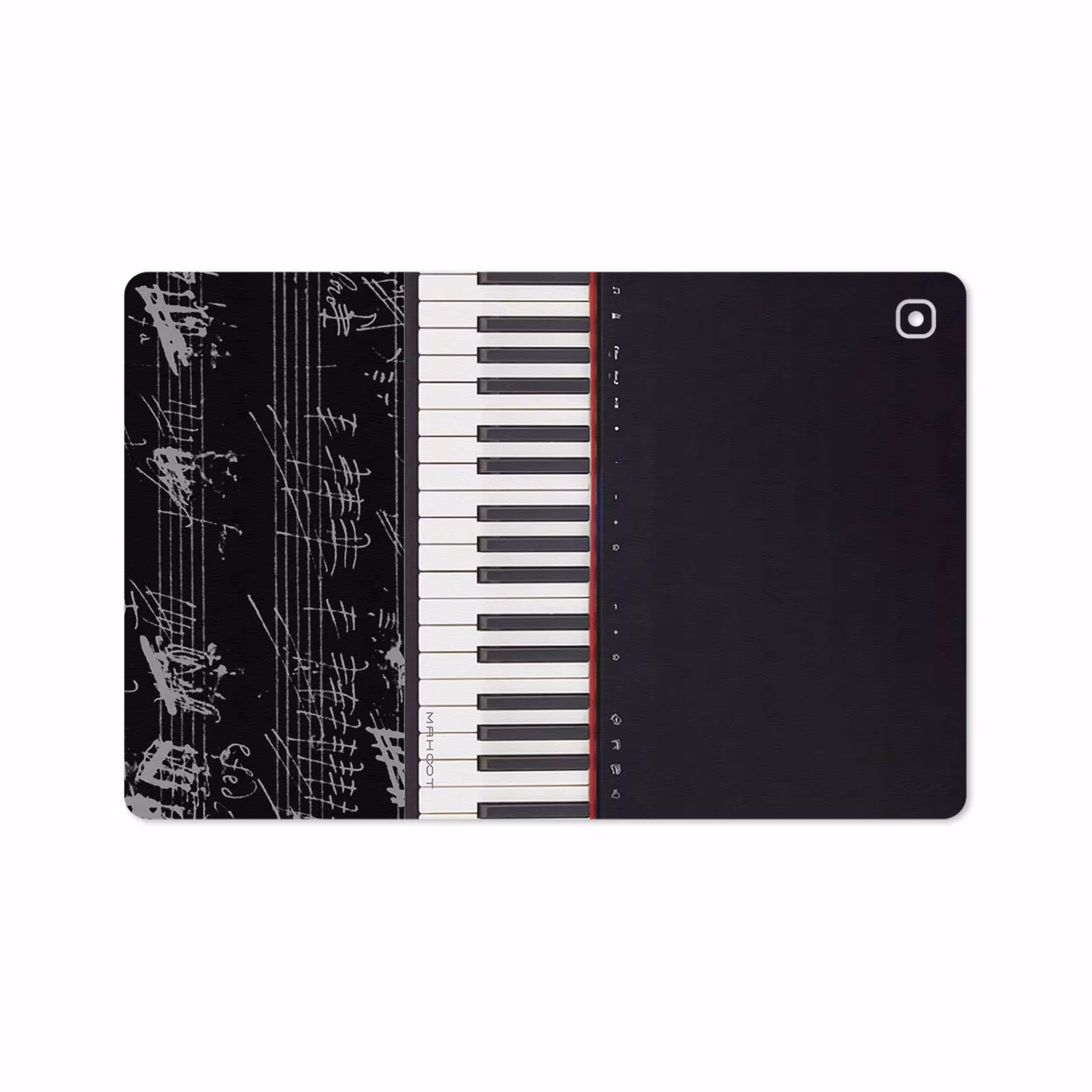 برچسب پوششی ماهوت مدل Piano-Instrument مناسب برای تبلت سامسونگ Galaxy Tab S5e 10.5 2019 T725