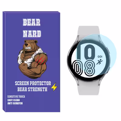 محافظ صفحه نمایش شیشه‌ای برنارد مدل SH-BR مناسب برای ساعت هوشمند سامسونگ Galaxy Watch 4 40mm