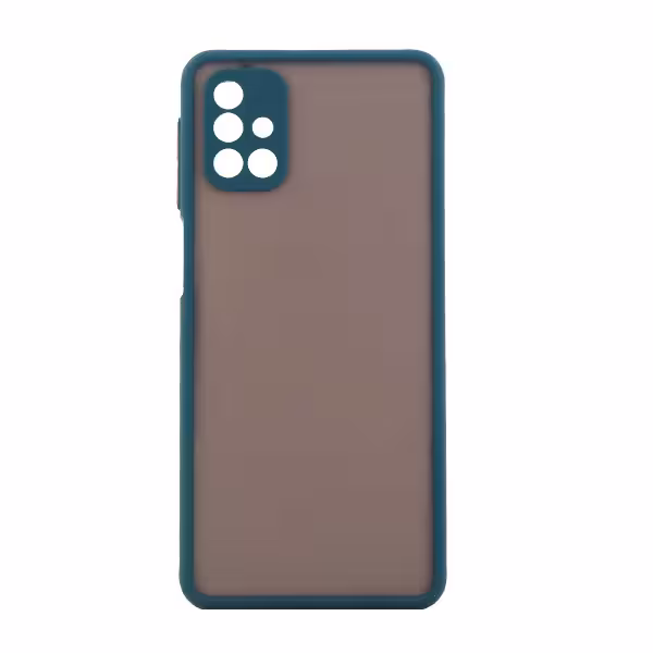 کاور مدل پشت مات دکمه رنگی مناسب برای گوشی موبایل سامسونگ GALAXY M51