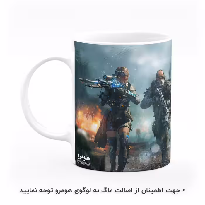 ماگ هومرو طرح کالاف دیوتی Call of Duty مدل MG6984