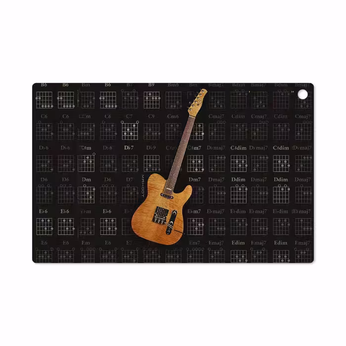 برچسب پوششی ماهوت مدل Guitar-Instrument مناسب برای تبلت سونی Xperia Z2 Tablet LTE 2014