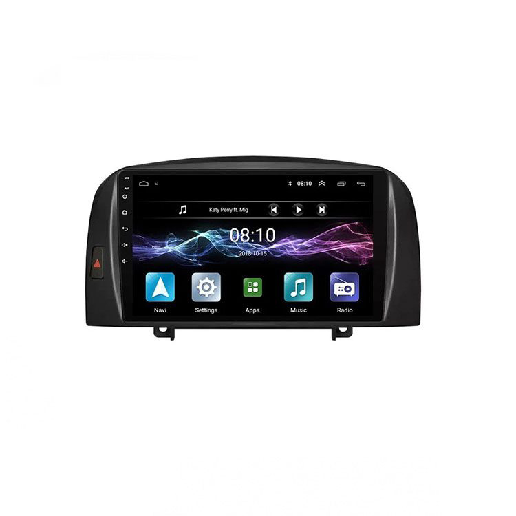مانیتور اندروید هیوندای سوناتا 2009-2006 نویکس سری T300 QLED اپل کارپلی