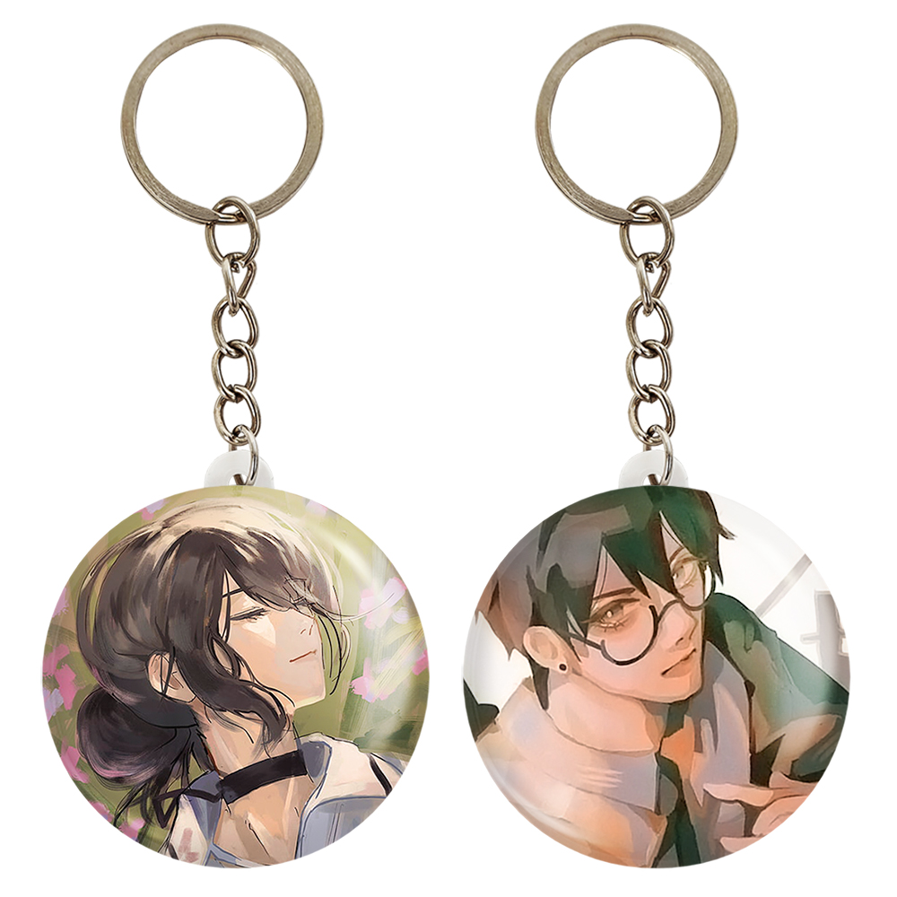 جاکلیدی خندالو مدل ریزه انیمه مرد اره ای کد 1800718009 مجموعه 2 عددی