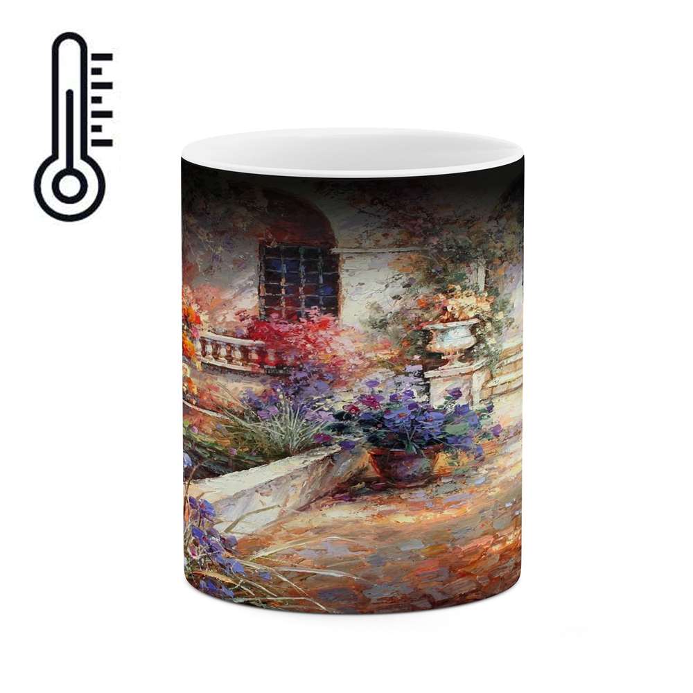 ماگ حرارتی کاکتی طرح نقاشی مدل mgh13832