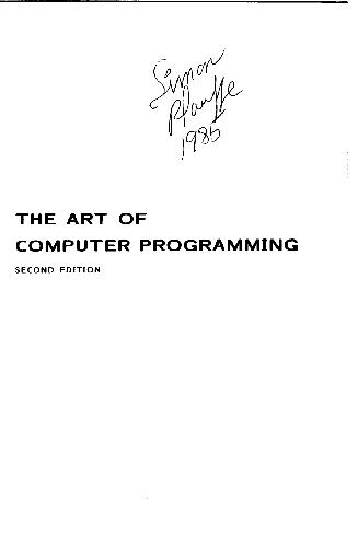 خرید و دانلود نسخه کامل کتاب The Art Of Puter Programming
