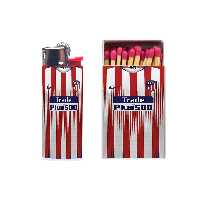 فندک و کبریت مدل اتلتیکو مادرید کد 343